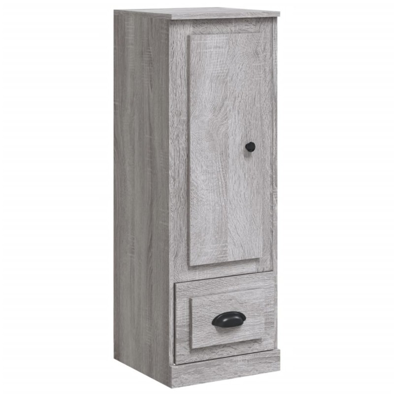 vidaXL Ντουλάπι Γκρι sonoma 36x35,5x103,5 εκ. από Επεξεργασμένο Ξύλο