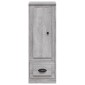 vidaXL Ντουλάπι Γκρι sonoma 36x35,5x103,5 εκ. από Επεξεργασμένο Ξύλο