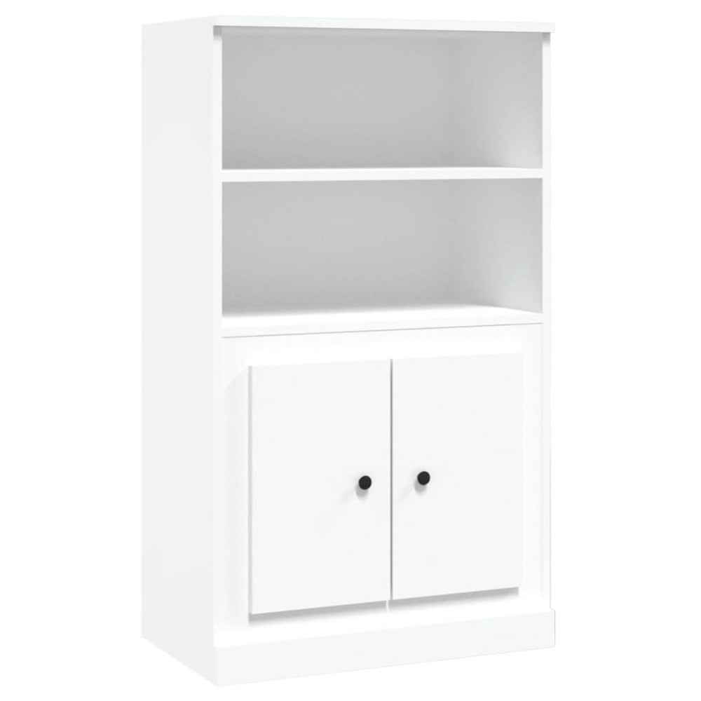 vidaXL Ντουλάπι Λευκό 60 x 35,5 x 103,5 εκ. από Επεξεργασμένο Ξύλο