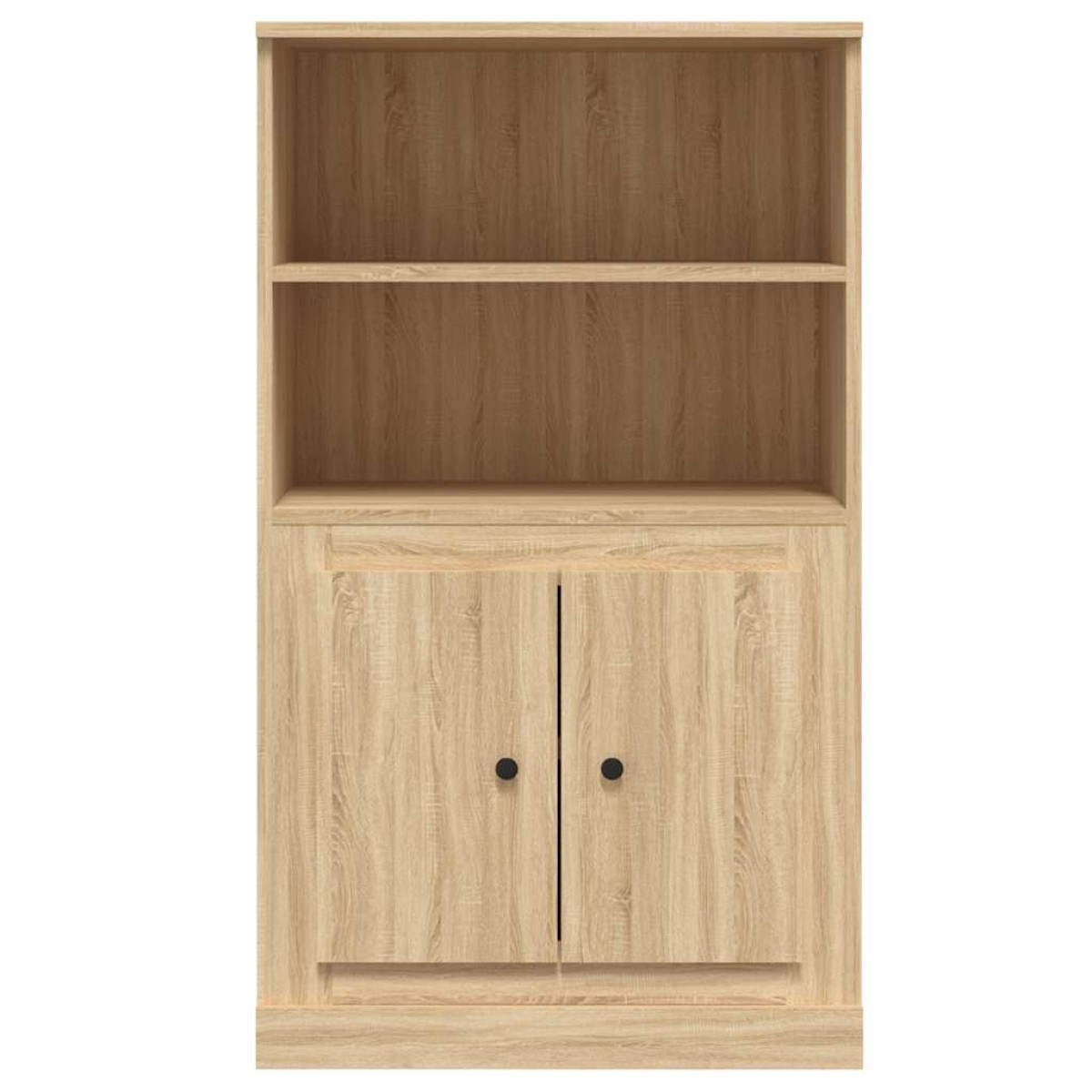 vidaXL Ντουλάπι Μαύρο 60 x 35,5 x 103,5 εκ. από Επεξεργασμένο Ξύλο