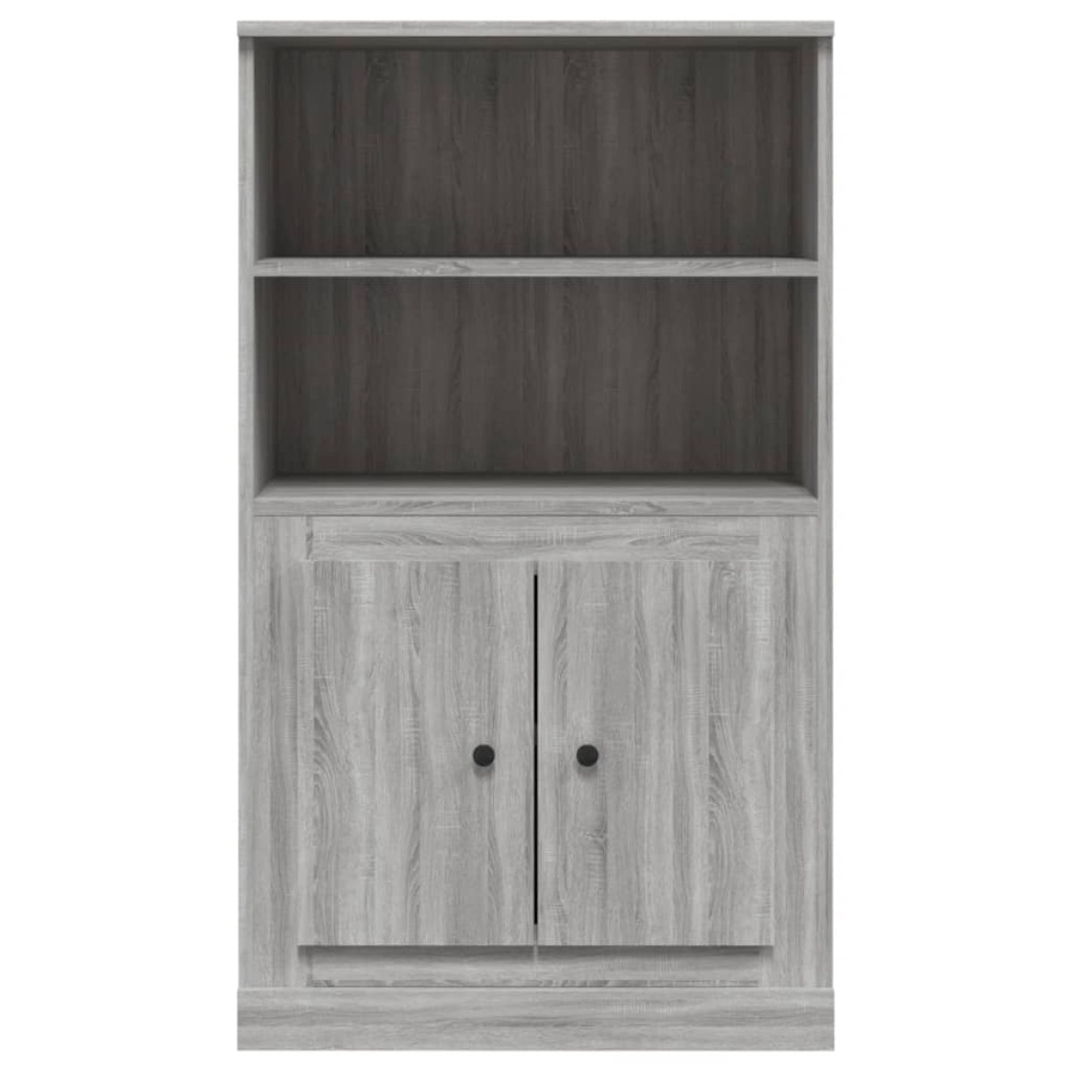 vidaXL Ντουλάπι Γκρι Sonoma 60x35,5x103,5 εκ. από Επεξεργασμένο Ξύλο