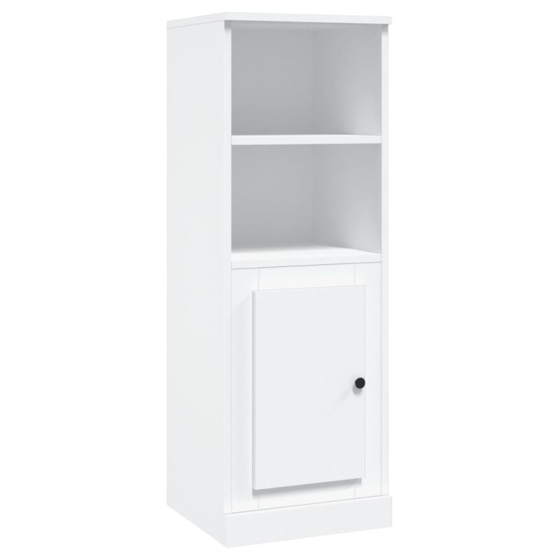 vidaXL Ντουλάπι Λευκό 36 x 35,5 x 103,5 εκ. από Επεξεργασμένο Ξύλο