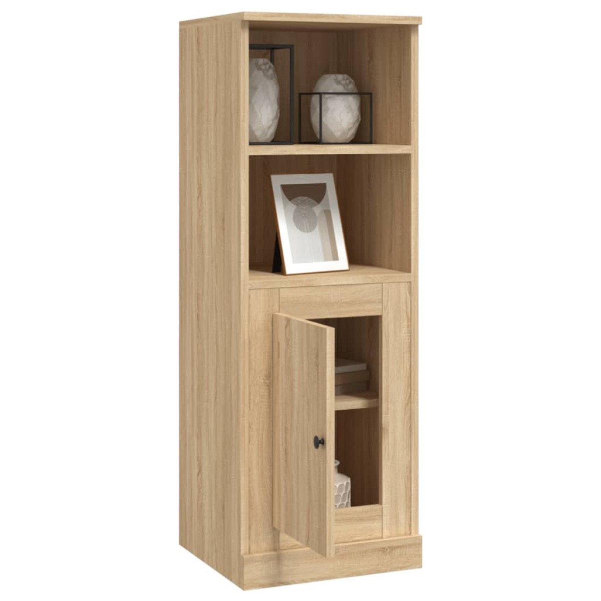 vidaXL Ντουλάπι Sonoma δρυς 36x35,5x103,5 cm από Επεξεργασμένο Ξύλο