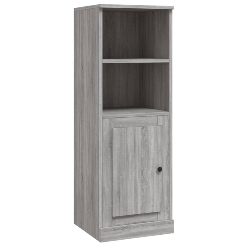 vidaXL Ντουλάπι Γκρι sonoma 36x35,5x103,5 εκ. από Επεξεργασμένο Ξύλο