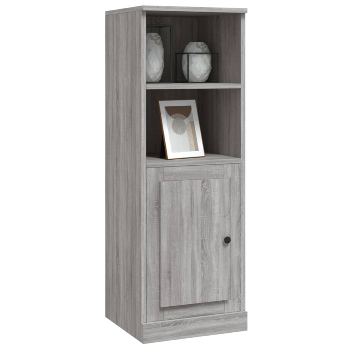 vidaXL Ντουλάπι Γκρι sonoma 36x35,5x103,5 εκ. από Επεξεργασμένο Ξύλο