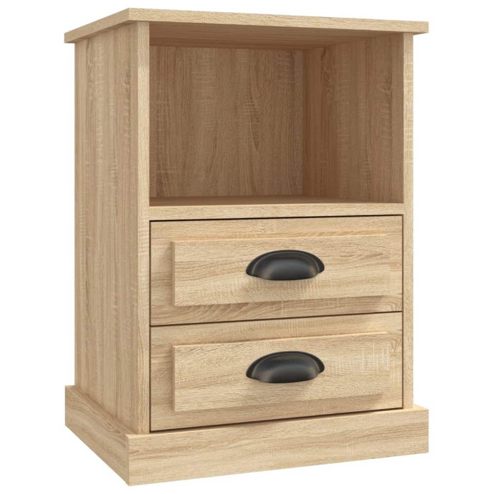 vidaXL Κομοδίνο Sonoma Δρυς 43x36x60 εκ.