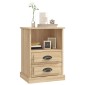 vidaXL Κομοδίνο Sonoma Δρυς 43x36x60 εκ.