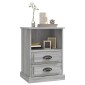 vidaXL Κομοδίνο Γκρι Sonoma 43x36x60 εκ.