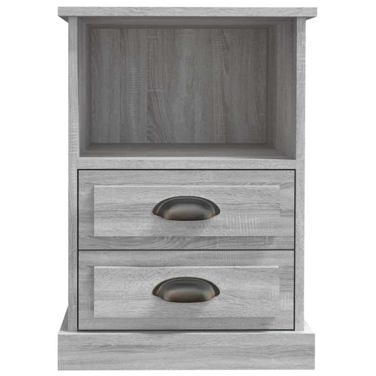 vidaXL Κομοδίνο Γκρι Sonoma 43x36x60 εκ.