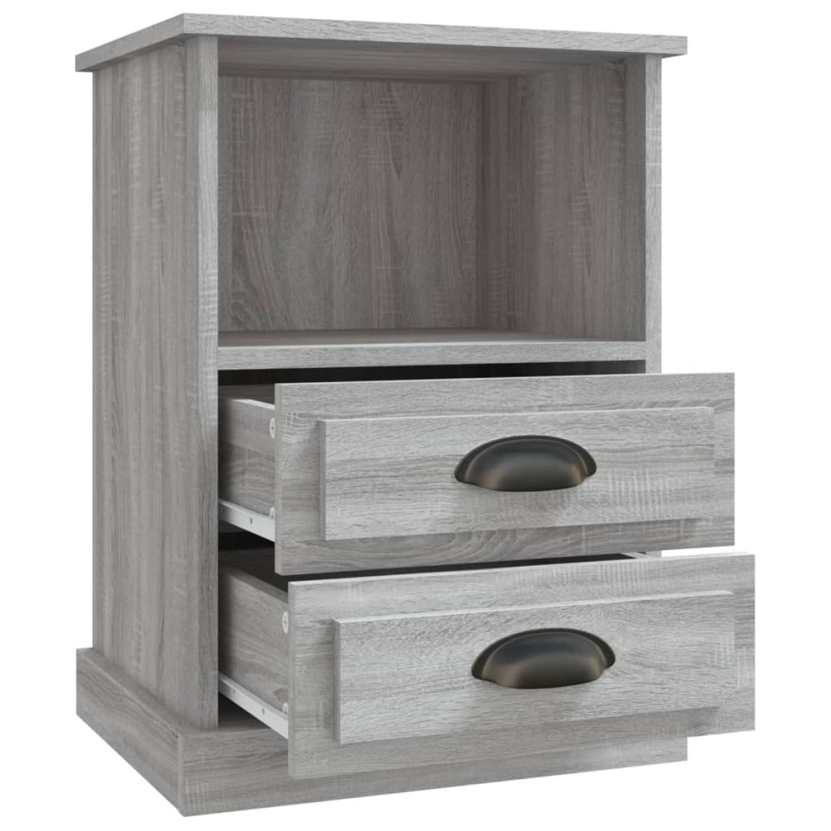 vidaXL Κομοδίνο Γκρι Sonoma 43x36x60 εκ.
