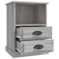 vidaXL Κομοδίνο Γκρι Sonoma 43x36x60 εκ.