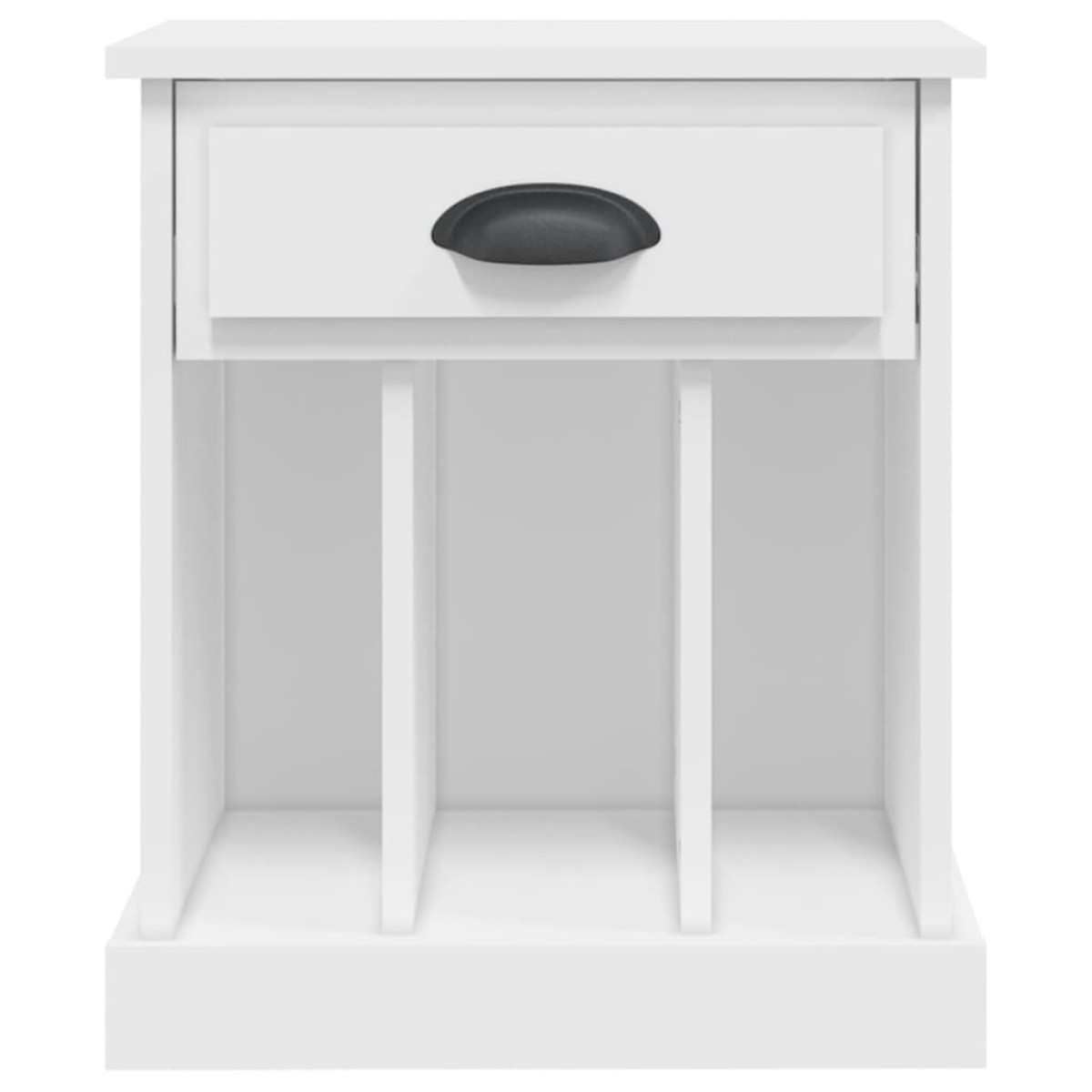 vidaXL Κομοδίνο Λευκό 43 x 36 x 50 εκ.