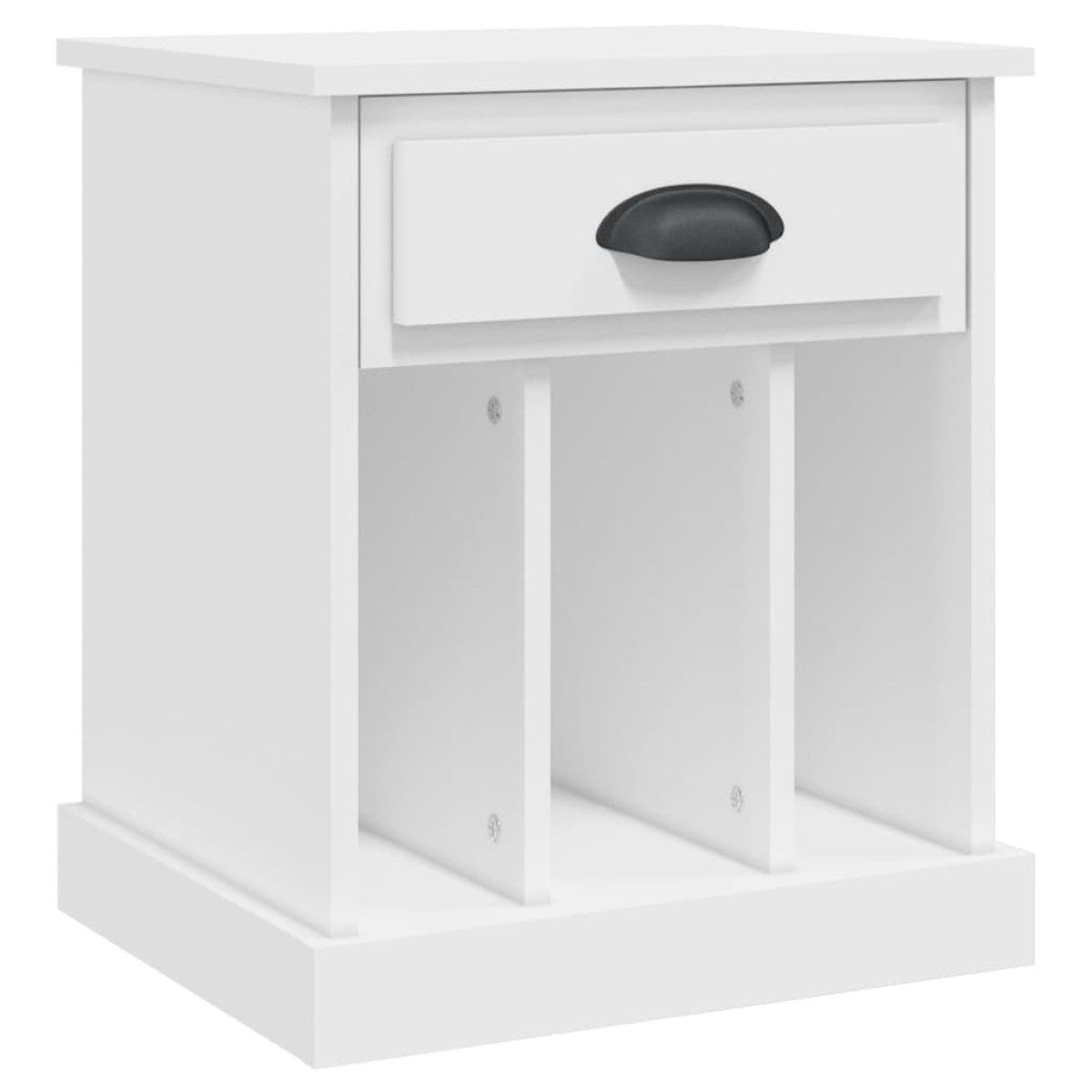 vidaXL Κομοδίνα 2 τεμ. Λευκά 43x36x50 εκ.