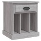 vidaXL Κομοδίνο Γκρι Sonoma 43x36x50 εκ.