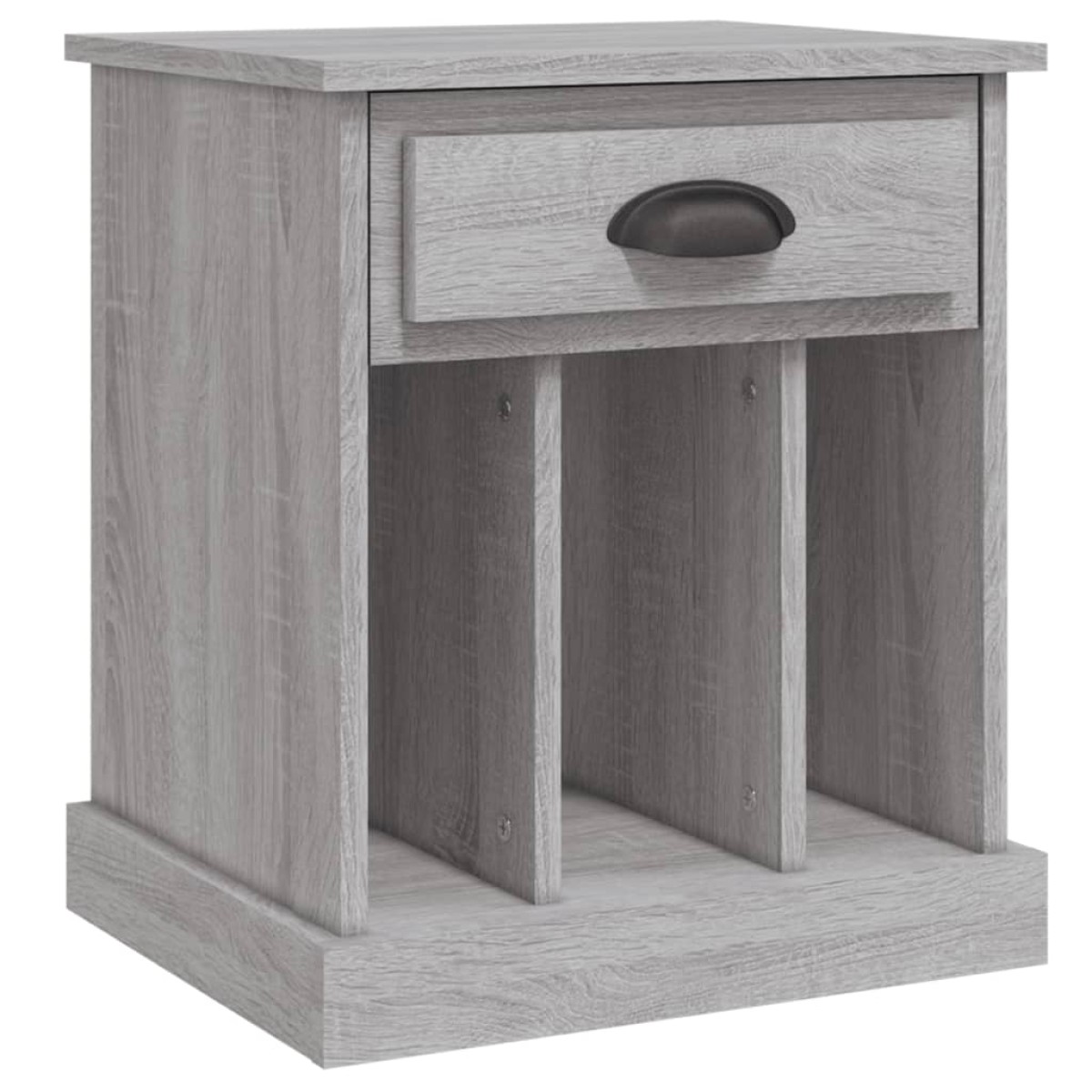 vidaXL Κομοδίνα 2 Τεμ. Γκρι Sonoma 43x36x50 εκ.