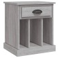 vidaXL Κομοδίνα 2 Τεμ. Γκρι Sonoma 43x36x50 εκ.