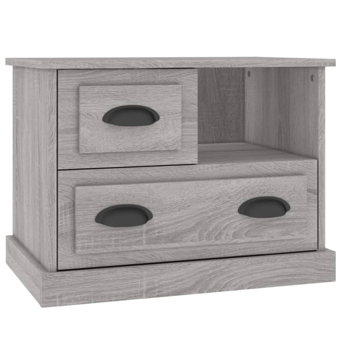 vidaXL Κομοδίνο Γκρι Sonoma 60x39x45 εκ.