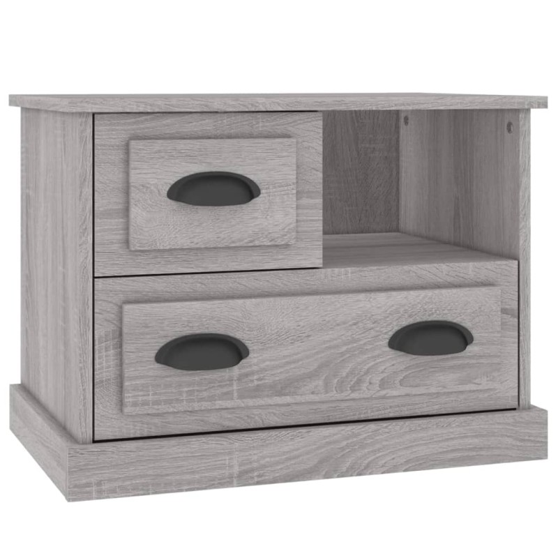 vidaXL Κομοδίνο Γκρι Sonoma 60x39x45 εκ.