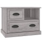 vidaXL Κομοδίνο Γκρι Sonoma 60x39x45 εκ.
