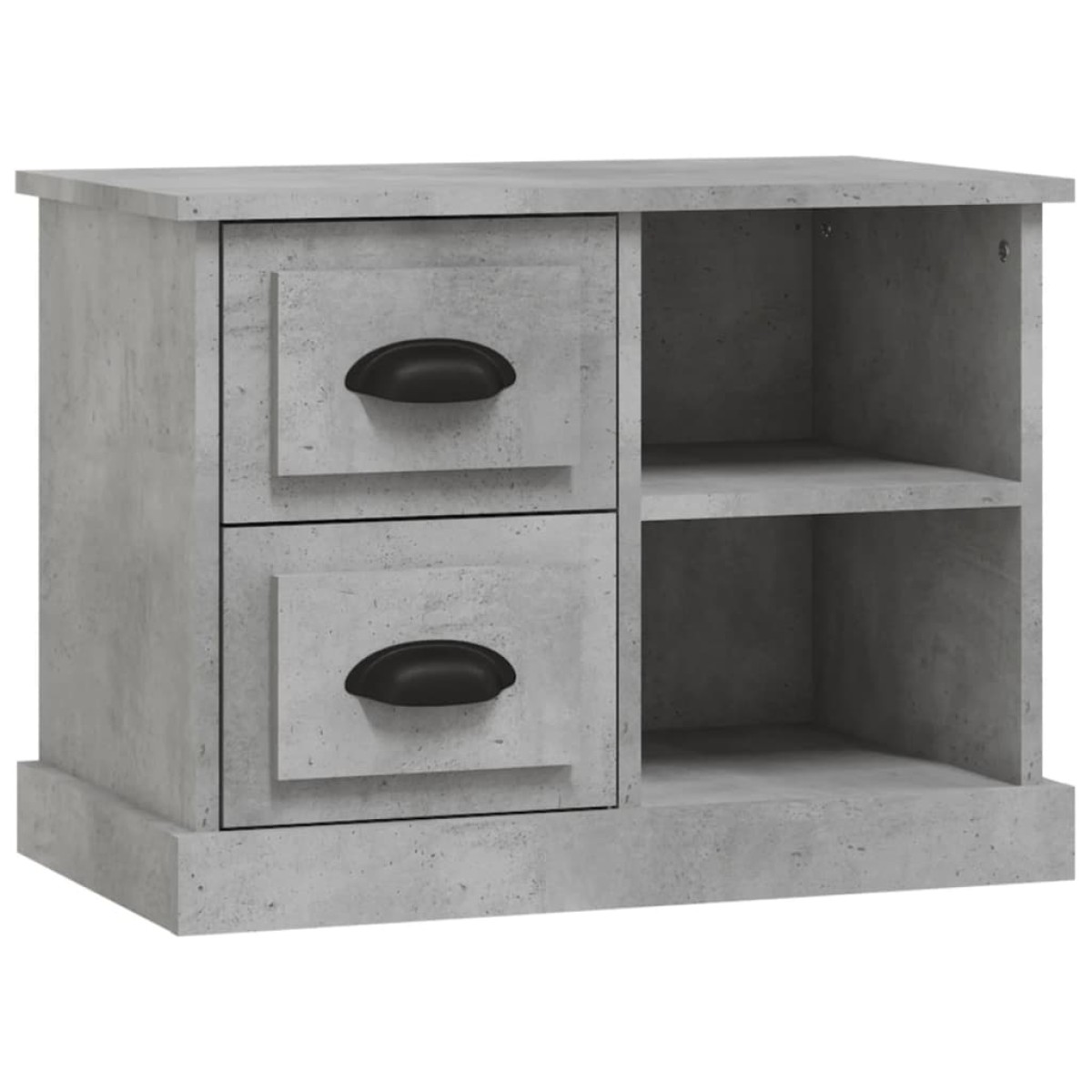 vidaXL Κομοδίνο Γκρι Σκυροδέματος 60 x 35,5 x 45 εκ.