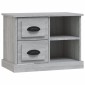 vidaXL Κομοδίνο Γκρι Sonoma 60 x 35,5 x 45 εκ.