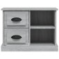 vidaXL Κομοδίνο Γκρι Sonoma 60 x 35,5 x 45 εκ.