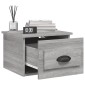 vidaXL Κομοδίνο Επιτοίχιο Γκρι Sonoma 41,5 x 36 x 28 εκ.