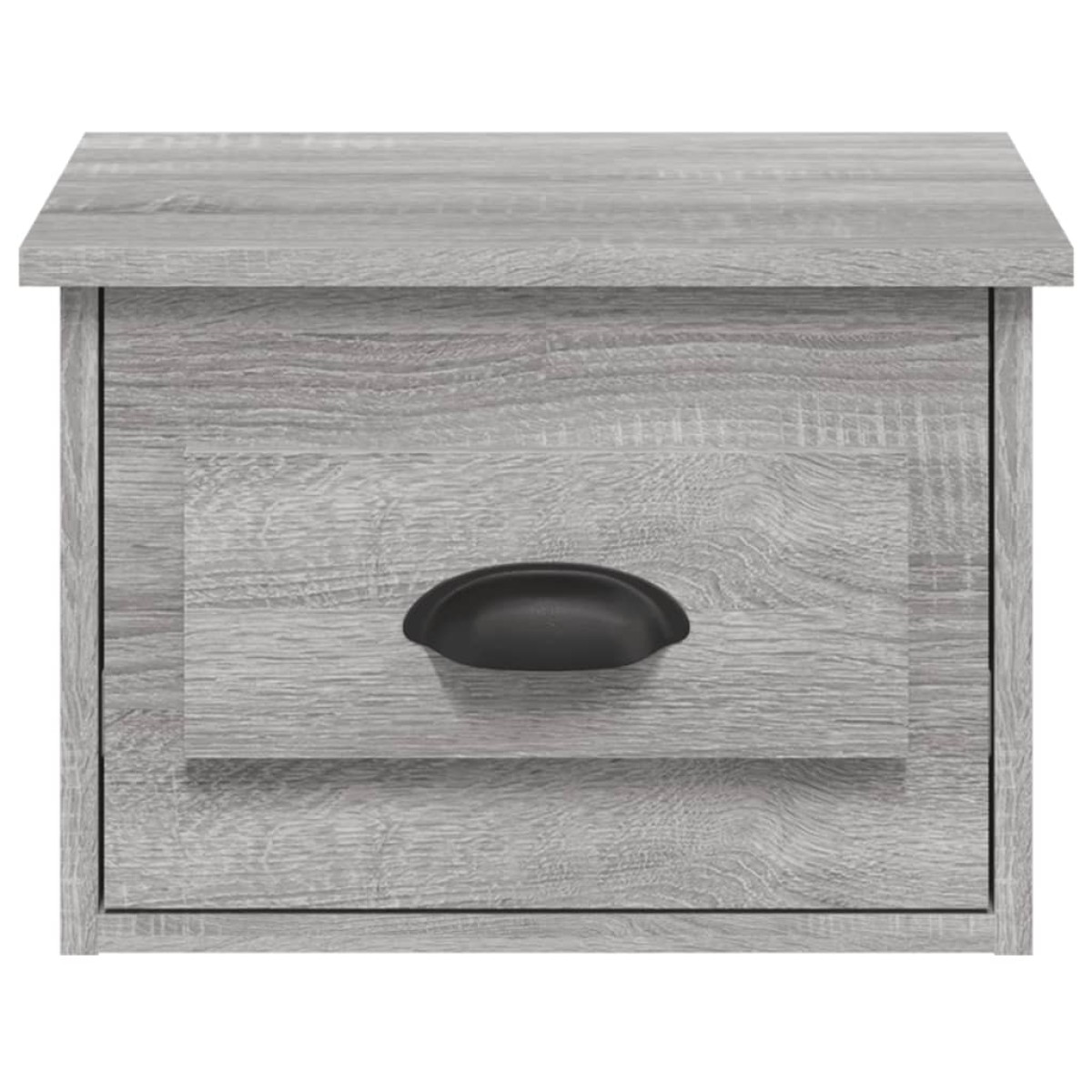 vidaXL Κομοδίνο Επιτοίχιο Γκρι Sonoma 41,5 x 36 x 28 εκ.