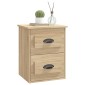 vidaXL Κομοδίνο Επιτοίχιο Sonoma Δρυς 41,5x36x53 εκ.