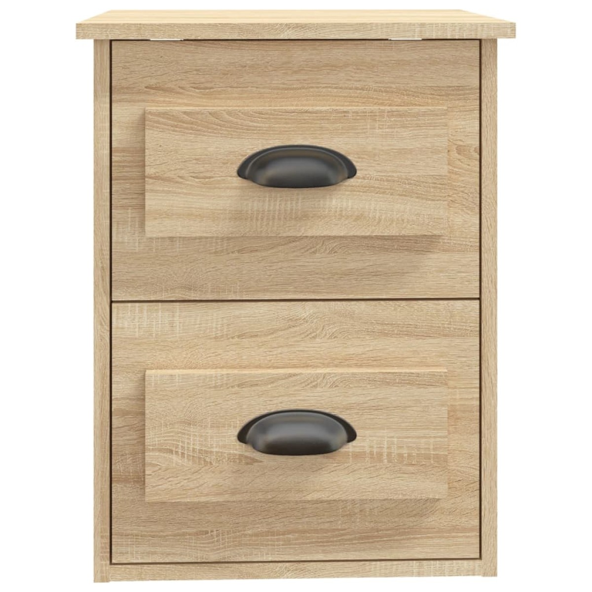 vidaXL Κομοδίνο Επιτοίχιο Sonoma Δρυς 41,5x36x53 εκ.