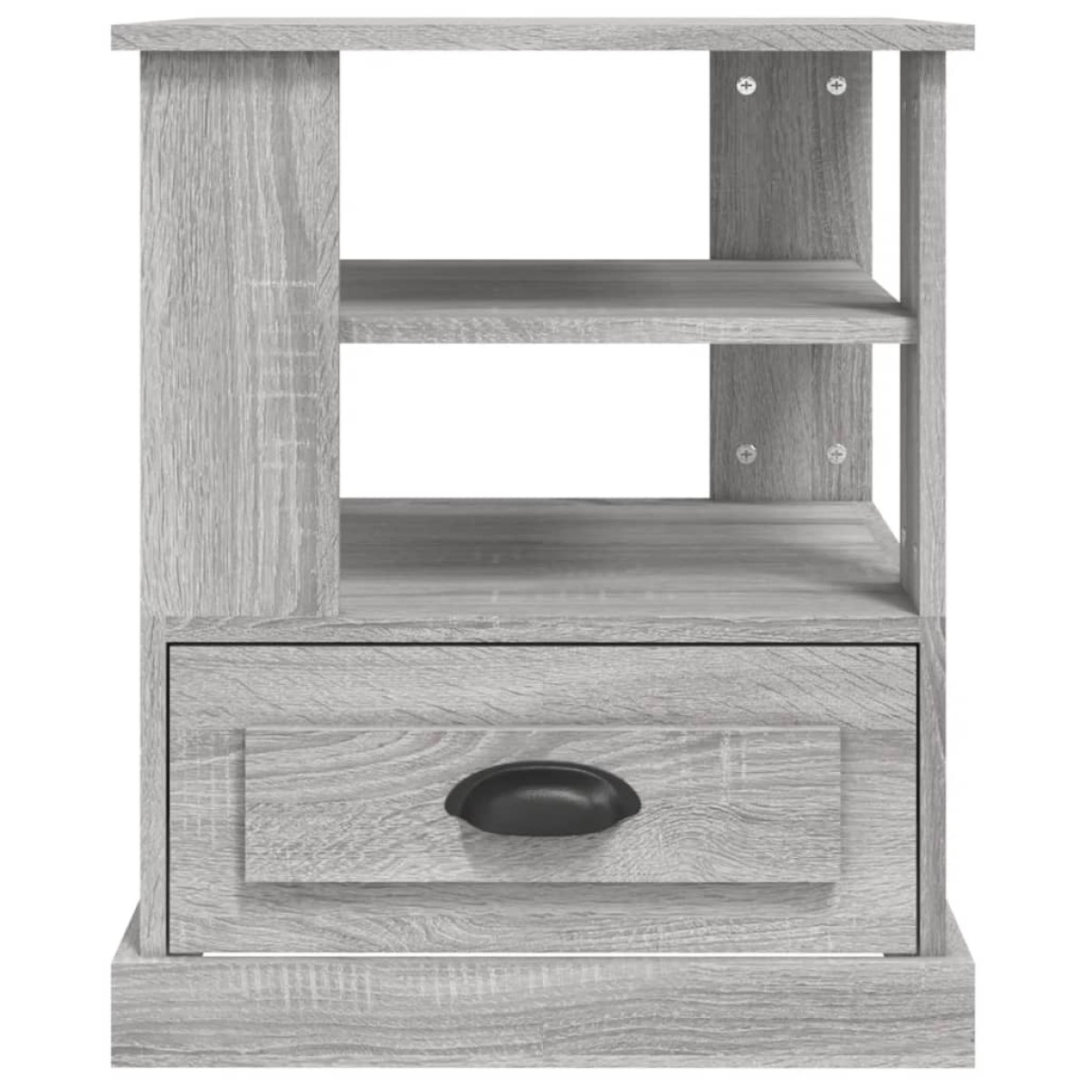 vidaXL Βοηθητικό Τραπέζι Γκρι Sonoma 50x50x60 εκ. Επεξεργασμένο Ξύλο