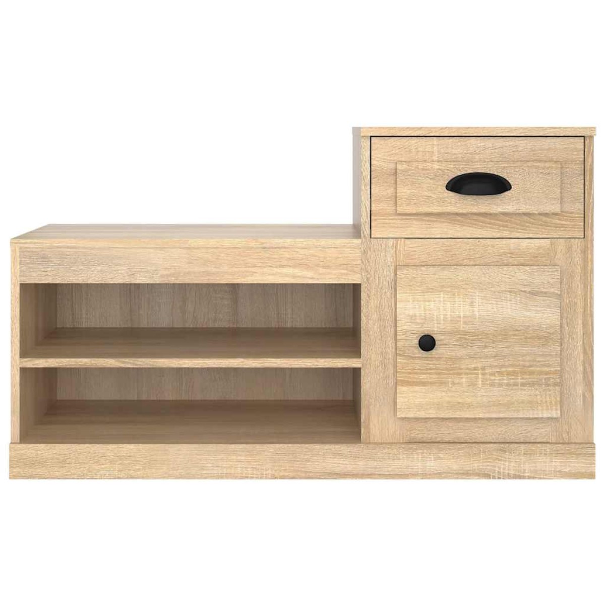 vidaXL Παπουτσοθήκη Sonoma Δρυς 100x42x60 εκ. από Επεξεργασμένο Ξύλο