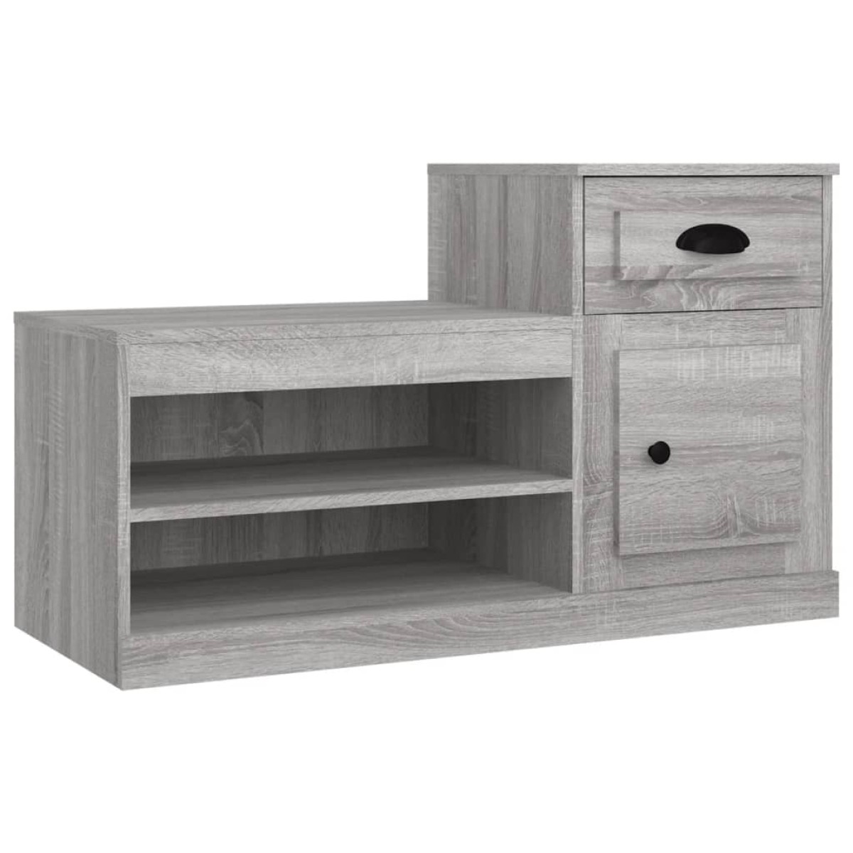 vidaXL Παπουτσοθήκη Γκρι Sonoma 100x42x60 εκ. από Επεξεργασμένο Ξύλο