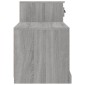 vidaXL Παπουτσοθήκη Γκρι Sonoma 100x42x60 εκ. από Επεξεργασμένο Ξύλο