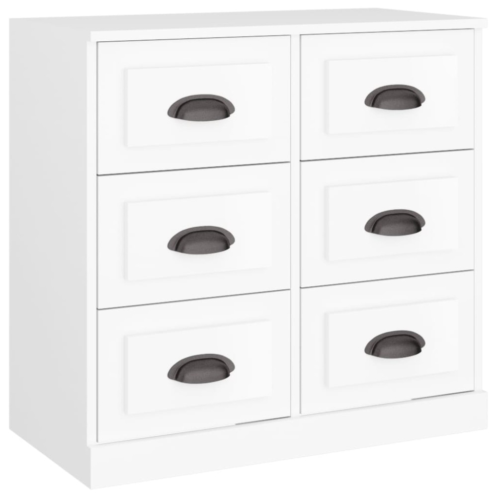 vidaXL Ντουλάπι Λευκό 70 x 35,5 x 67,5 εκ. από Επεξεργασμένο Ξύλο