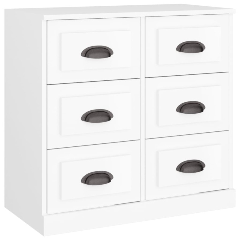 vidaXL Ντουλάπι Λευκό 70 x 35,5 x 67,5 εκ. από Επεξεργασμένο Ξύλο