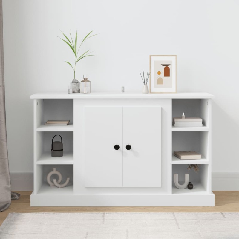 vidaXL Ντουλάπι Λευκό 100 x 35,5 x 60 εκ. από Επεξεργασμένο Ξύλο
