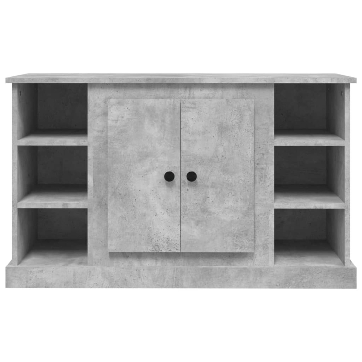 vidaXL Μπουφές Γκρι Σκυροδέματος 100x35,5x60 εκ. Επεξεργασμένο Ξύλο