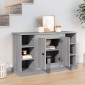 vidaXL Ντουλάπι Γκρι Sonoma 100x35,5x60 εκ. από Επεξεργασμένο Ξύλο