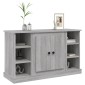 vidaXL Ντουλάπι Γκρι Sonoma 100x35,5x60 εκ. από Επεξεργασμένο Ξύλο
