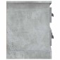 vidaXL Έπιπλο Τηλεόρασης Γκρι Σκυρ. 100x35,5x45 εκ. Επεξ. Ξύλο