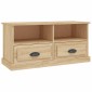 vidaXL Έπιπλο Τηλεόρασης Sonoma Δρυς 93x35,5x45 εκ. Επεξ. Ξύλο