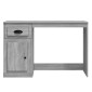 vidaXL Γραφείο με Συρτάρι Γκρι Sonoma 115x50x75 εκ. Επεξεργασμένο Ξύλο