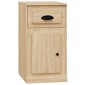 vidaXL Ντουλάπι με Συρτάρι Sonoma Δρυς 40x50x75 εκ. Επεξεργασμένο Ξύλο