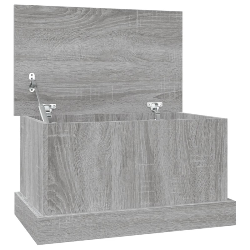 vidaXL Κουτί Αποθήκευσης Γκρι sonoma 50x30x28 εκ. Επεξεργασμένο Ξύλο