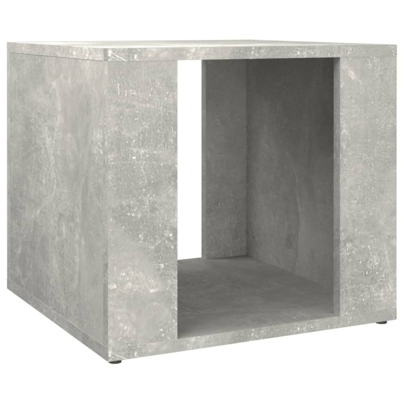 vidaXL Κομοδίνο Γκρι Σκυρ. 41x40x36 εκ. από Επεξεργασμένο Ξύλο