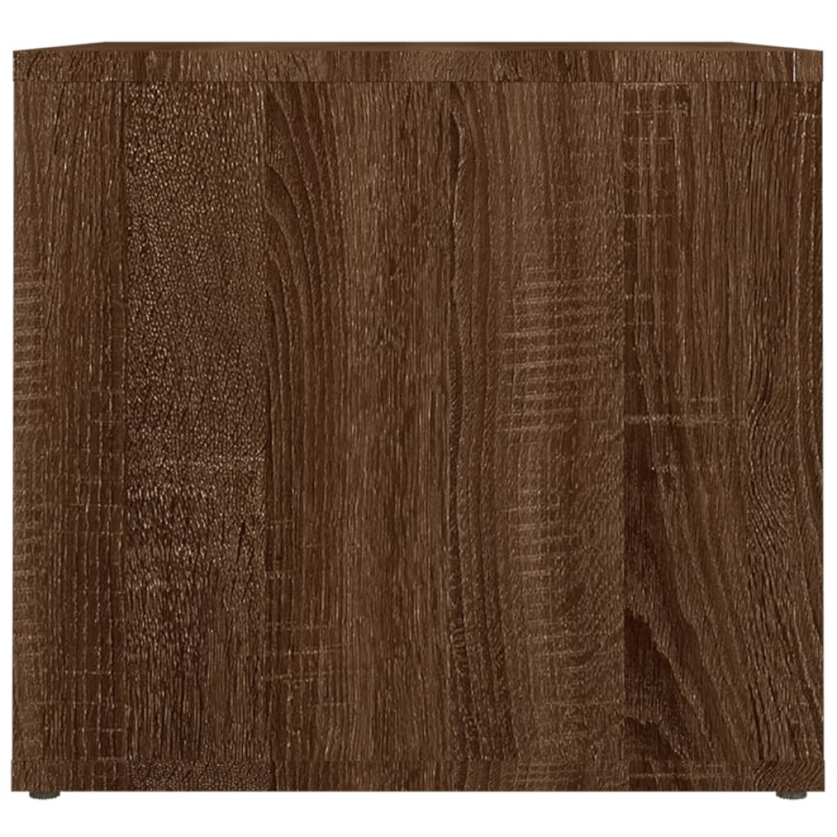 vidaXL Κομοδίνο Καπνιστή Δρυς 41x40x36 εκ. από Επεξεργασμένο Ξύλο