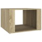 vidaXL Κομοδίνο Sonoma Δρυς 57 x 55 x 36 εκ. από Επεξεργασμένο Ξύλο