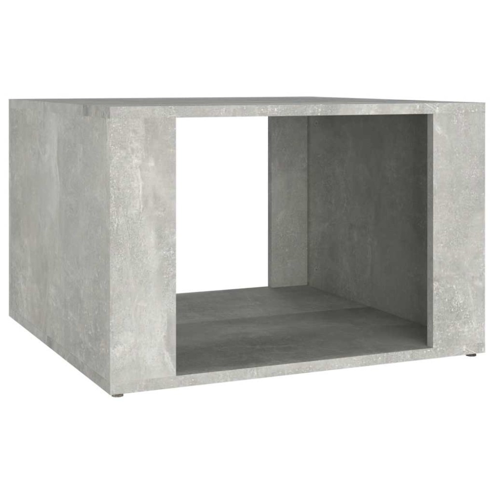 vidaXL Κομοδίνο Γκρι Σκυρ. 57x55x36 εκ. από Επεξεργασμένο Ξύλο