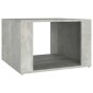 vidaXL Κομοδίνο Γκρι Σκυρ. 57x55x36 εκ. από Επεξεργασμένο Ξύλο